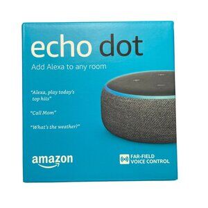 3 Rd Generation Amazon Echo Dot speaker Alexa